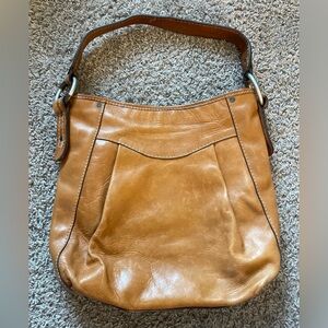 Ruehl No.925 Genuine Leather Shoulder Bag – Brown Slouchy Hobo Style